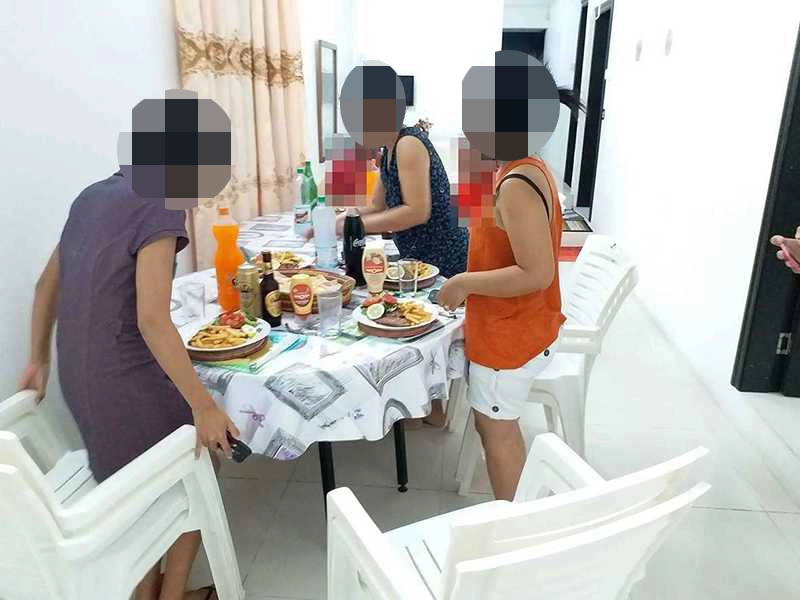 Dinner on Sunday at Le LuXiA