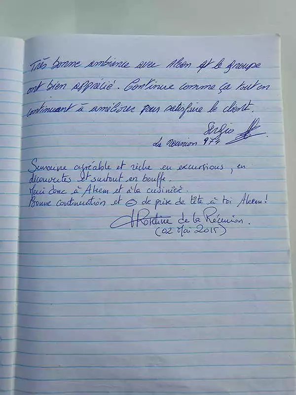 Visitors Book of Le LuXiA