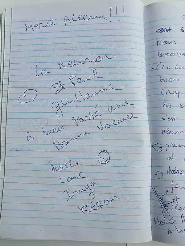 Visitors Book of Le LuXiA
