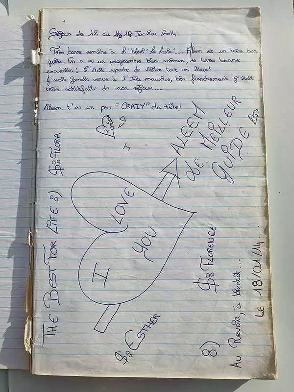 Visitors Book of Le LuXiA